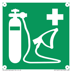 E028 safe condition oxygen resuscitator